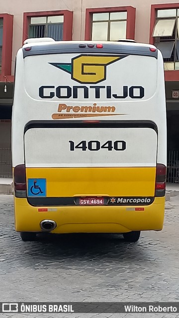Empresa Gontijo de Transportes 14040 na cidade de Governador Valadares, Minas Gerais, Brasil, por Wilton Roberto. Número da foto: #11282814.