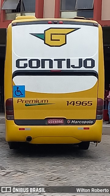 Empresa Gontijo de Transportes 14965 na cidade de Governador Valadares, Minas Gerais, Brasil, por Wilton Roberto. Número da foto: #11282793.