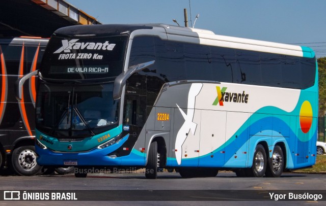 Viação Xavante 22204 na cidade de Taguatinga, Distrito Federal, Brasil, por Ygor Busólogo. ID da foto: 11282456.