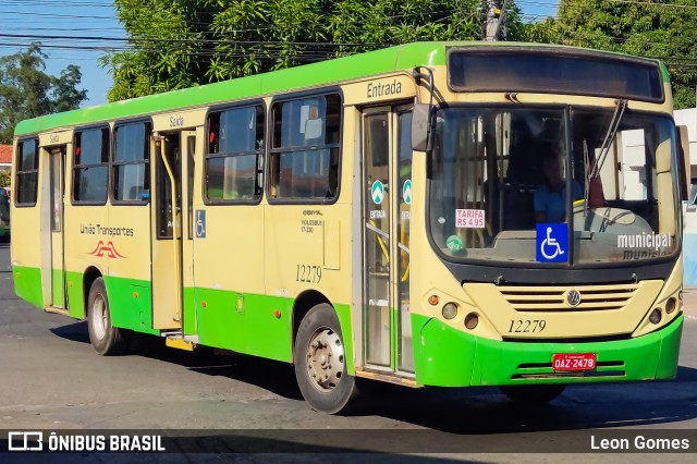 União Transportes 12279 na cidade de Várzea Grande, Mato Grosso, Brasil, por Leon Gomes. Número da foto: #11281005.