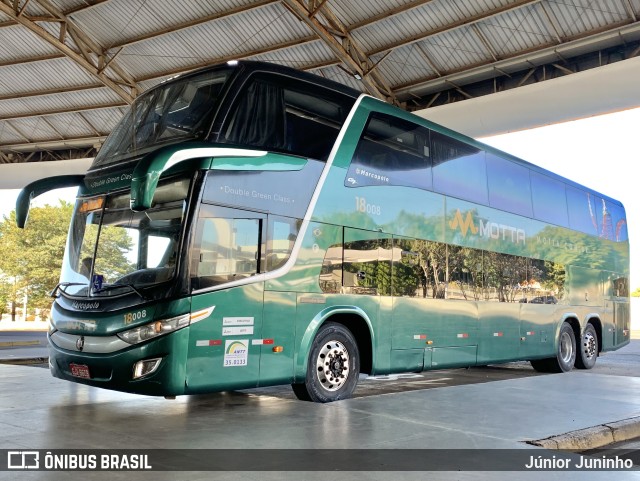 Viação Motta 18008 na cidade de Marília, São Paulo, Brasil, por Júnior Juninho. Número da foto: #11281444.