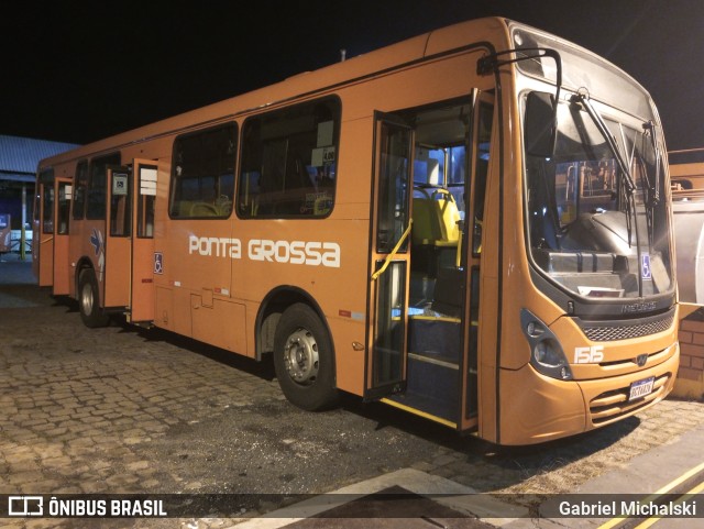 VCG - Viação Campos Gerais 1515 na cidade de Ponta Grossa, Paraná, Brasil, por Gabriel Michalski. ID da foto: 11281025.