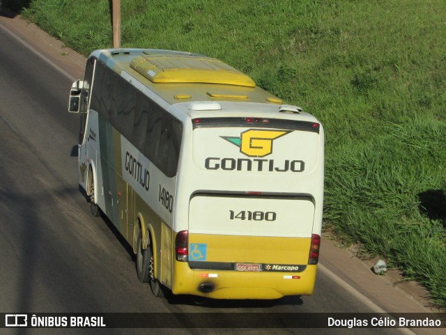 Empresa Gontijo de Transportes 14180 na cidade de Belo Horizonte, Minas Gerais, Brasil, por Douglas Célio Brandao. ID da foto: 11281525.