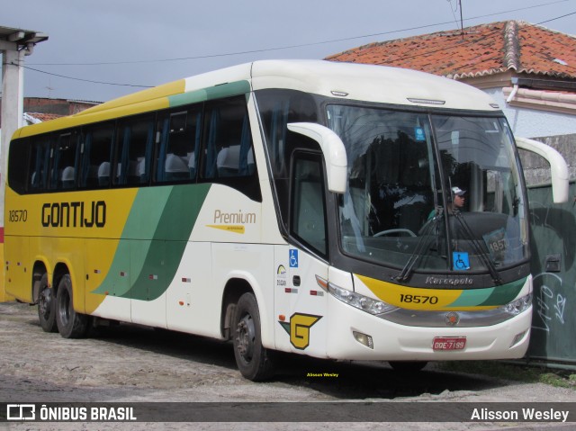 Empresa Gontijo de Transportes 18570 na cidade de Fortaleza, Ceará, Brasil, por Alisson Wesley. ID da foto: 11282175.