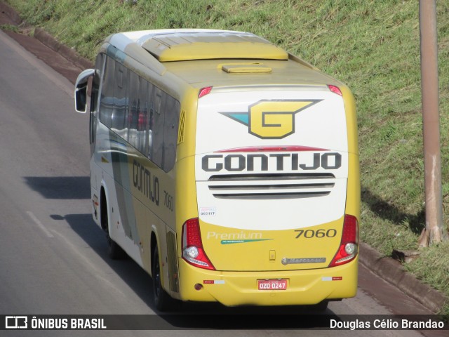 Empresa Gontijo de Transportes 7060 na cidade de Belo Horizonte, Minas Gerais, Brasil, por Douglas Célio Brandao. Número da foto: #11284459.