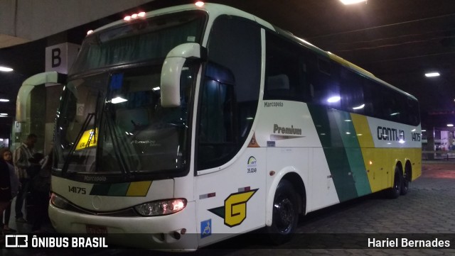 Empresa Gontijo de Transportes 14175 na cidade de Belo Horizonte, Minas Gerais, Brasil, por Hariel Bernades. ID da foto: 11283035.