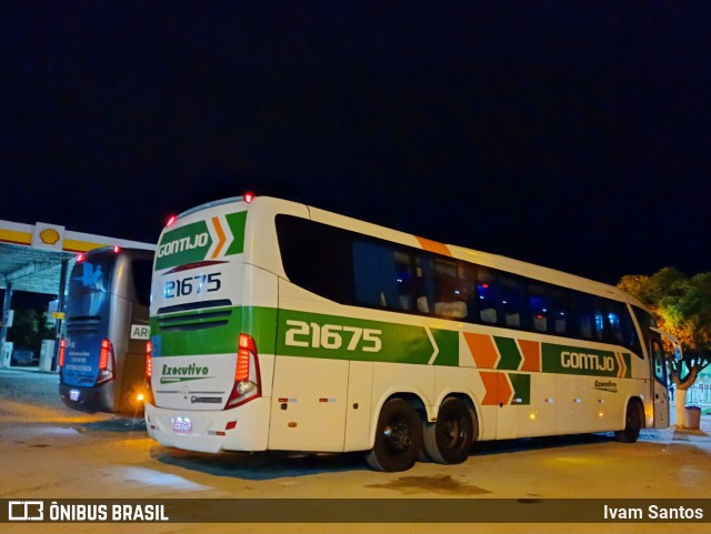 Empresa Gontijo de Transportes 21675 na cidade de Madalena, Ceará, Brasil, por Ivam Santos. Número da foto: #11284632.
