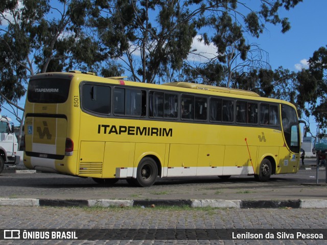 Viação Itapemirim 8501 na cidade de Caruaru, Pernambuco, Brasil, por Lenilson da Silva Pessoa. ID da foto: 11283600.