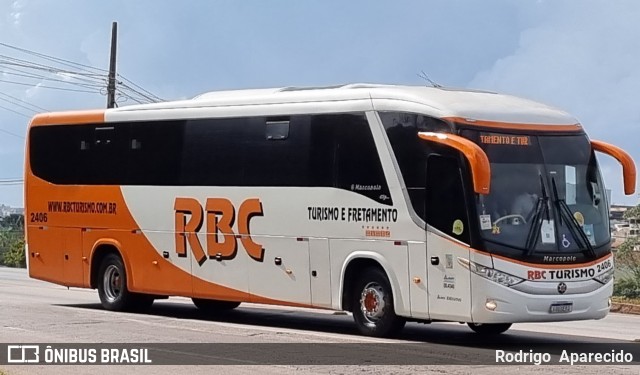 RBC Turismo e Fretamento 2406 na cidade de Conselheiro Lafaiete, Minas Gerais, Brasil, por Rodrigo  Aparecido. Número da foto: #11283061.