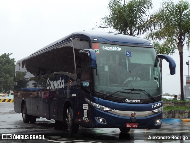 Viação Cometa 719588 na cidade de Aparecida, São Paulo, Brasil, por Alexandre Rodrigo. ID da foto: 11283040.