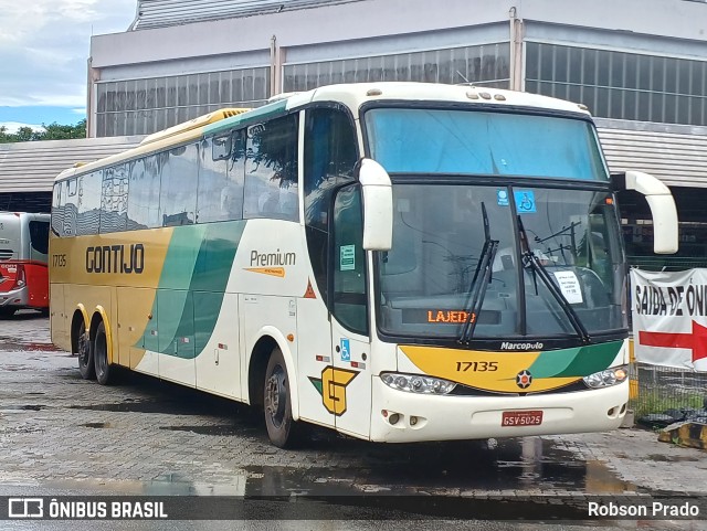 Empresa Gontijo de Transportes 17135 na cidade de São José dos Campos, São Paulo, Brasil, por Robson Prado. ID da foto: 11283736.