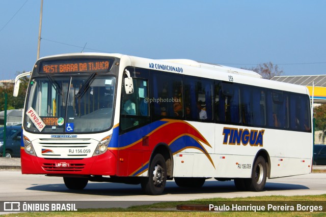 Transportadora Tinguá RJ 156.059 na cidade de Rio de Janeiro, Rio de Janeiro, Brasil, por Paulo Henrique Pereira Borges. ID da foto: 11283934.