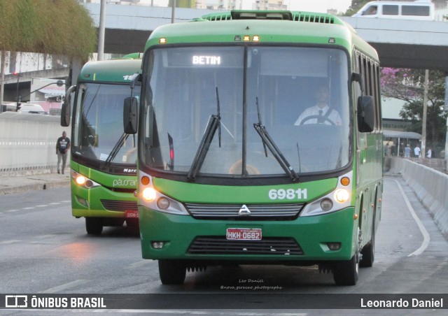 Viação Santa Edwiges 69811 na cidade de Belo Horizonte, Minas Gerais, Brasil, por Leonardo Daniel. ID da foto: 11283635.