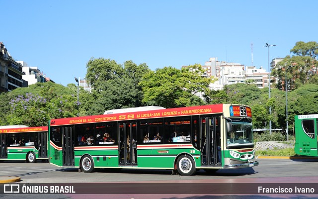 MOCBA - Micro Omnibus Ciudad de Buenos Aires 26 na cidade de Ciudad Autónoma de Buenos Aires, Argentina, por Francisco Ivano. Número da foto: #11283111.
