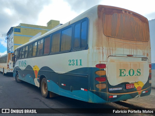 EOS Transportes 2311 na cidade de Vitória da Conquista, Bahia, Brasil, por Fabrício Portella Matos. Número da foto: #11283750.