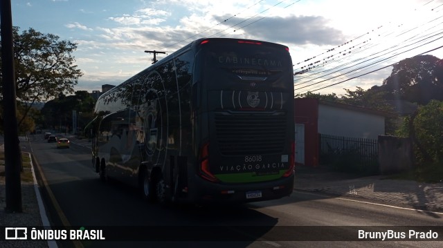 Viação Garcia 86018 na cidade de Ponta Grossa, Paraná, Brasil, por BrunyBus Prado. Número da foto: #11283565.