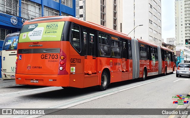 Viação Cidade Sorriso >> Viação Sorriso de Curitiba GE703 na cidade de Curitiba, Paraná, Brasil, por Claudio Luiz. Número da foto: #11288327.