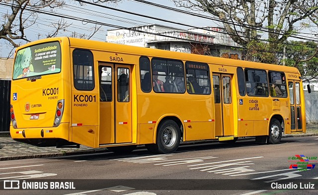 Viação Tamandaré KC001 na cidade de Curitiba, Paraná, Brasil, por Claudio Luiz. Número da foto: #11288231.