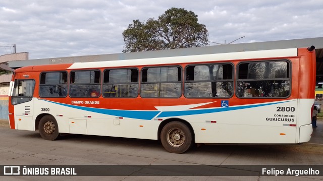 Viação São Francisco 2800 na cidade de Campo Grande, Mato Grosso do Sul, Brasil, por Felipe Arguelho. ID da foto: 11285427.