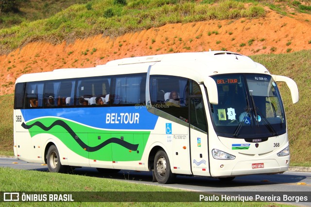 Bel-Tour Transportes e Turismo 368 na cidade de Aparecida, São Paulo, Brasil, por Paulo Henrique Pereira Borges. ID da foto: 11287720.