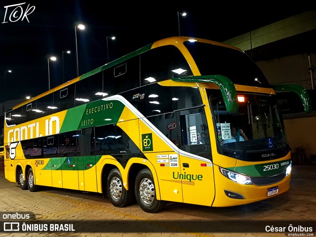 Empresa Gontijo de Transportes 25030 na cidade de Belo Horizonte, Minas Gerais, Brasil, por César Ônibus. ID da foto: 11287712.