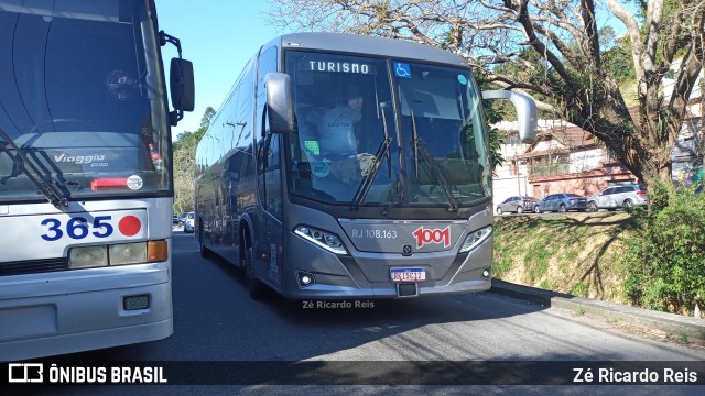 Auto Viação 1001 RJ 108.163 na cidade de Petrópolis, Rio de Janeiro, Brasil, por Zé Ricardo Reis. ID da foto: 11286730.