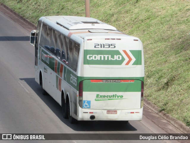 Empresa Gontijo de Transportes 21135 na cidade de Belo Horizonte, Minas Gerais, Brasil, por Douglas Célio Brandao. ID da foto: 11287779.