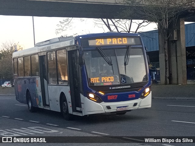 BR7 Mobilidade 2275 na cidade de São Bernardo do Campo, São Paulo, Brasil, por William Bispo da Silva. Número da foto: #11286572.