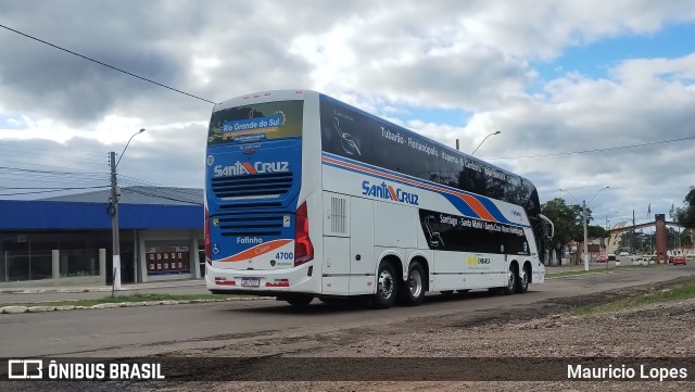 VUSC - Viação União Santa Cruz 4700 na cidade de Santiago, Rio Grande do Sul, Brasil, por Mauricio Lopes. Número da foto: #11286116.