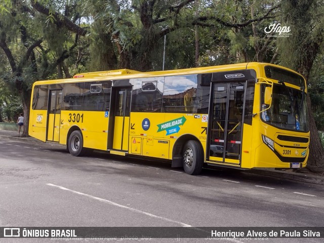 Auto Ônibus Três Irmãos 3301 na cidade de Jundiaí, São Paulo, Brasil, por Henrique Alves de Paula Silva. Número da foto: #11286097.