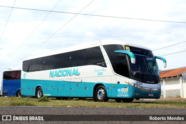 Nacional Turismo 3000 na cidade de Marília, São Paulo, Brasil, por Roberto Mendes. ID da foto: 11287870.