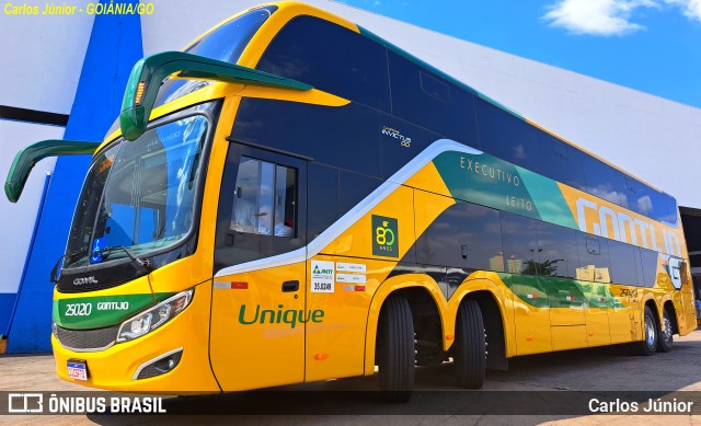 Empresa Gontijo de Transportes 25020 na cidade de Goiânia, Goiás, Brasil, por Carlos Júnior. Número da foto: #11286646.