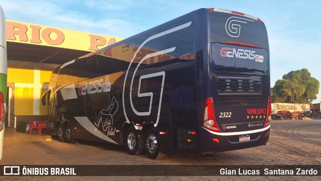 LP Gênesis Bus 2322 na cidade de Cáceres, Mato Grosso, Brasil, por Gian Lucas  Santana Zardo. ID da foto: 11285285.