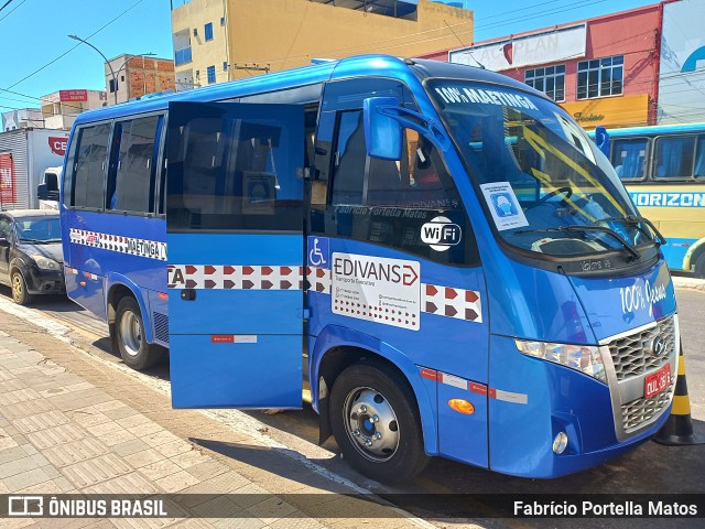 Edi Vans Transportes Executivos OUL-0616 na cidade de Vitória da Conquista, Bahia, Brasil, por Fabrício Portella Matos. Número da foto: #11286764.