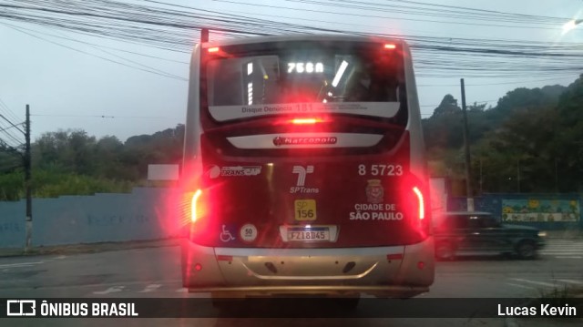 Auto Viação Transcap >> Auto Bless Transportes 8 5723 na cidade de São Paulo, São Paulo, Brasil, por Lucas Kevin. Número da foto: #11285720.