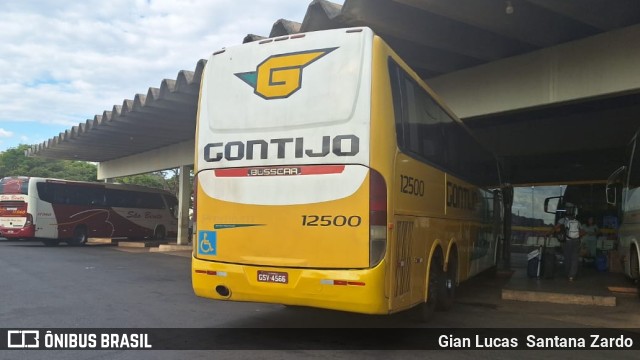 Empresa Gontijo de Transportes 12500 na cidade de Araxá, Minas Gerais, Brasil, por Gian Lucas  Santana Zardo. ID da foto: 11286090.