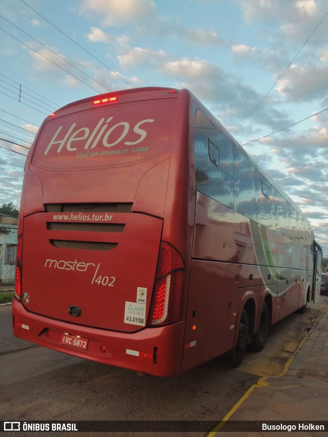 Helios Coletivos e Cargas 402 na cidade de Santa Maria, Rio Grande do Sul, Brasil, por Busologo Holken. Número da foto: #11285979.