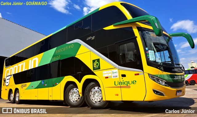 Empresa Gontijo de Transportes 25020 na cidade de Goiânia, Goiás, Brasil, por Carlos Júnior. Número da foto: #11286638.