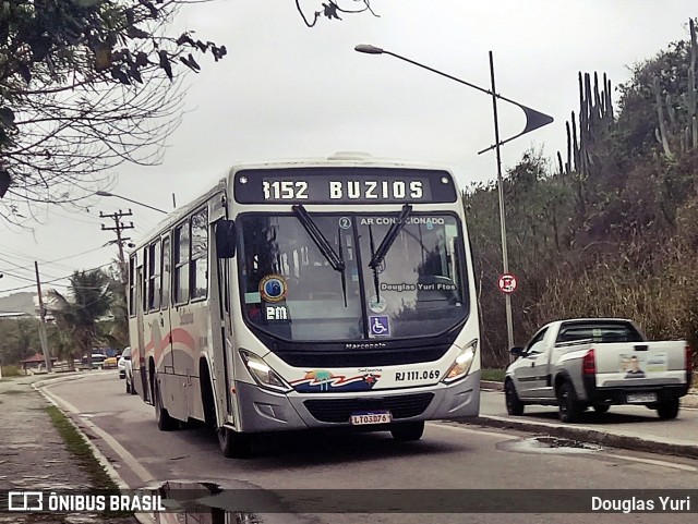 Auto Viação Salineira RJ 111.069 na cidade de Arraial do Cabo, Rio de Janeiro, Brasil, por Douglas Yuri. Número da foto: #11287287.
