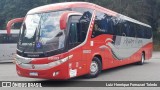Empresa de Ônibus Pássaro Marron 5820 na cidade de Campos do Jordão, São Paulo, Brasil, por Luiz Henrique Fornazari Toledo. Número da foto: #:id.