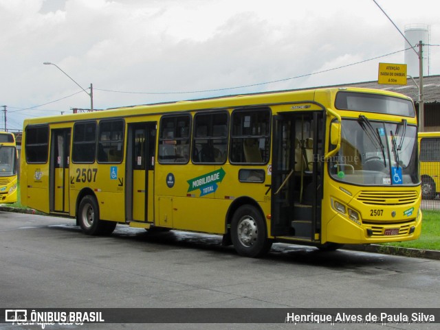 Viação Jundiaiense 2507 na cidade de Jundiaí, São Paulo, Brasil, por Henrique Alves de Paula Silva. ID da foto: 11290404.