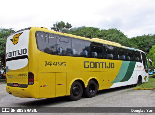 Empresa Gontijo de Transportes 14495 na cidade de São Paulo, São Paulo, Brasil, por Douglas Yuri. ID da foto: 11290699.