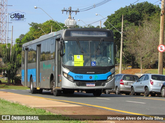 Giraldi Transporte e Turismo 17105 na cidade de Campinas, São Paulo, Brasil, por Henrique Alves de Paula Silva. Número da foto: #11290272.