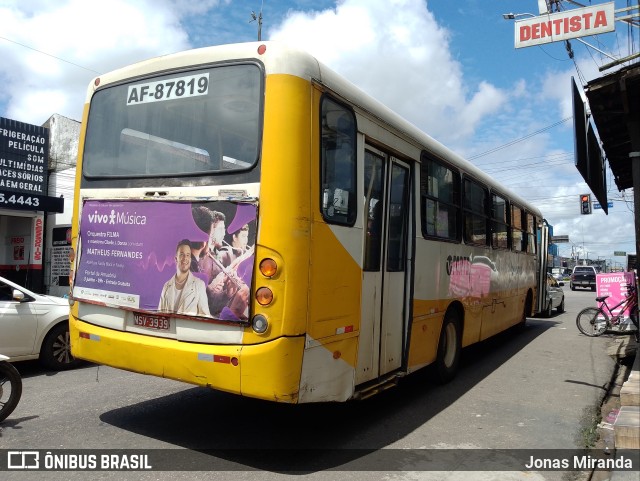 Viação Forte Af-87819 na cidade de Ananindeua, Pará, Brasil, por Jonas Miranda. ID da foto: 11288687.