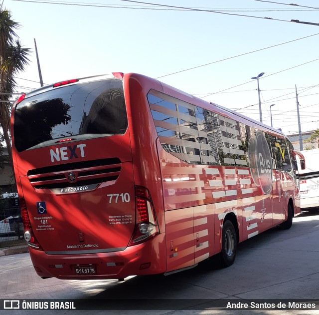 Next Mobilidade - ABC Sistema de Transporte 7710 na cidade de Diadema, São Paulo, Brasil, por Andre Santos de Moraes. ID da foto: 11288810.