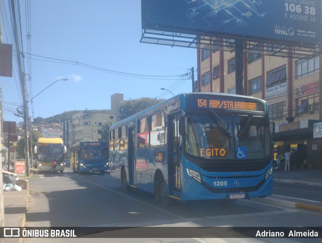 Enscon Viação 1205 na cidade de João Monlevade, Minas Gerais, Brasil, por Adriano  Almeida. ID da foto: 11288586.