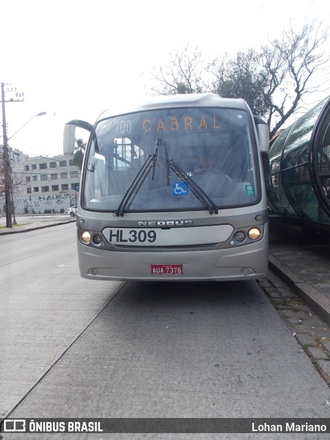 Auto Viação Redentor HL309 na cidade de Curitiba, Paraná, Brasil, por Lohan Mariano. ID da foto: 11288596.