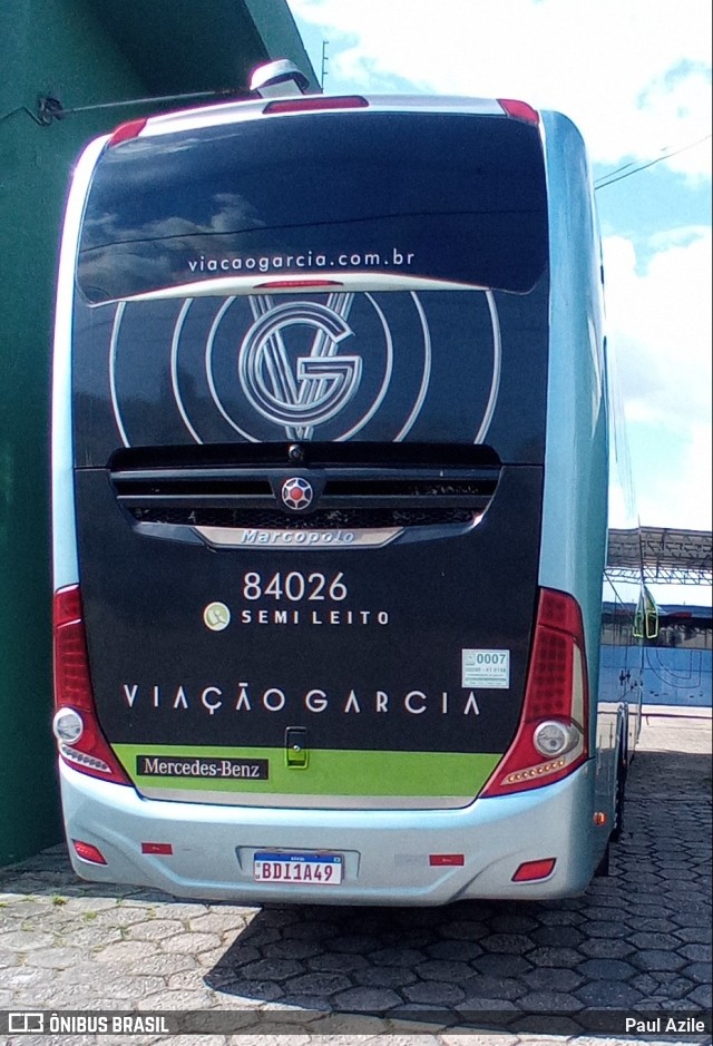 Viação Garcia 84026 na cidade de Belém, Pará, Brasil, por Paul Azile. Número da foto: #11290553.