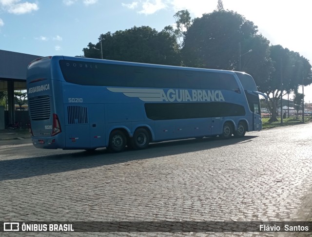 Viação Águia Branca 50210 na cidade de Cruz das Almas, Bahia, Brasil, por Flávio  Santos. ID da foto: 11290474.