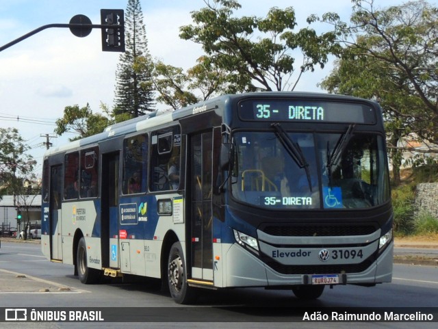 Independência > Trans Oeste Transportes 31094 na cidade de Belo Horizonte, Minas Gerais, Brasil, por Adão Raimundo Marcelino. ID da foto: 11290884.